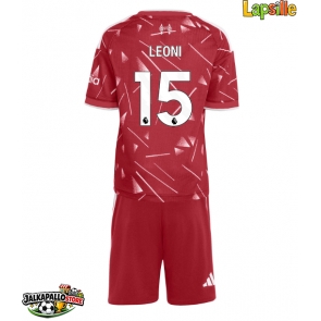 Liverpool Giovanni Leoni #15 Kotipaita Lapsille 2026-27 Lyhythihainen (+ shortsit)